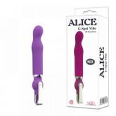 !                     **  (INDISPONÍVEL)  ALICE-VIBRADOR PONTO G RECARRARREGAVEL 20 FREQUENCIAS-ROXO