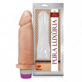 !                                            ST**  PÊNIS REALÍSTICO COM VIBRO – 15,3 X 4,5 CM  S/F *