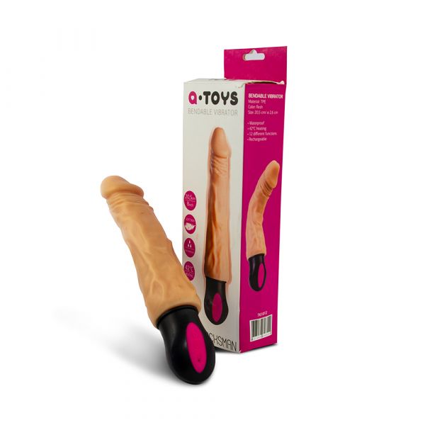 (INDISPONÍVEL) ! PÊNIS REALÍSTICO RECARREGÁVEL USB AH277