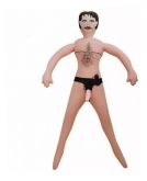 !                                             ST**  Boneco Inflável Pênis Vibrador Erótico Masculino
