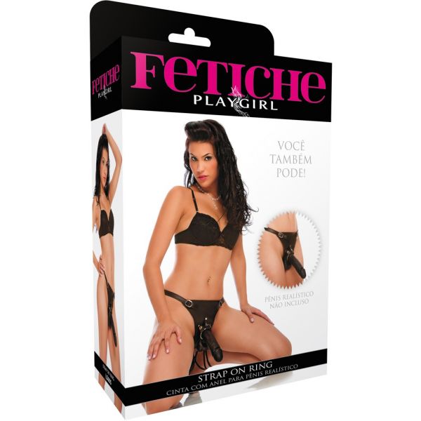 ! CINTA PARA PÊNIS REALÍSTICO