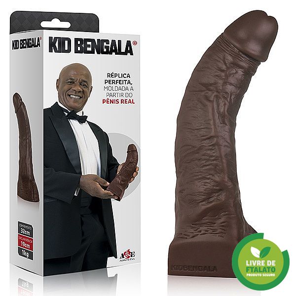 ! ** (INDISPONÍVEL) Kid Bengala - Réplica perfeita moldada a partir do pênis real - 26cm