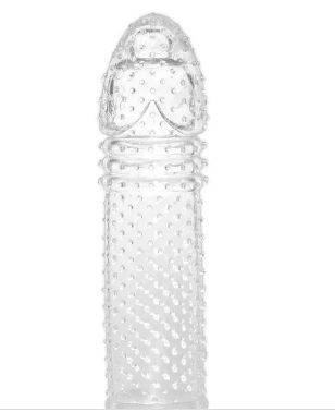 ! ST** CAPA PENIANA SILCIONE-TRANSPARENTE *