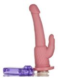 !                                                    ST**  PRÓTESE GIRATÓRIA COM DEDO VIBRADOR H/F *