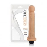 !                             ST**  Prótese em Cyber Skin - COLOSSO - 19,5x3,5 cm com Vibrador A/E *