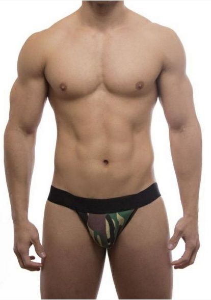 ! ** (INDISPONÍVEL) JOCK SUPLEX CAMUFLADA VERDE