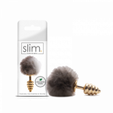 !                                                                  ST**  PLUG RABO POMPOM EM METAL *
