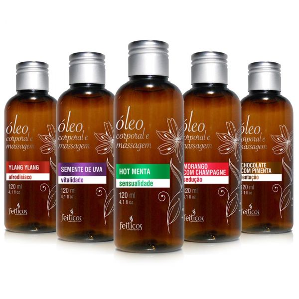 ÓLEO AROMÁTICO PARA MASSAGEM 120ML