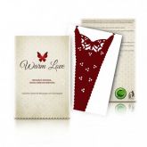 (INDISPONÍVEL) CALCINHA SOLÚVEL WARM LOVE MORANGO COM CHAMPAGNE