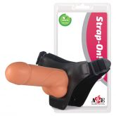!                                       ST**  Strap on com Prótese Vader com escroto - 20x5 cm A/E *
