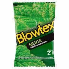 ! ST** PRESERVATIVO BLOWTEX MENTA *