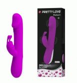 (INDISPONÍVEL) ROBERT- VIBRADOR PRETTY LOVE 30 TIPOS DE VIBRAÇÃO
