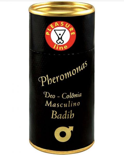 ! ST** (INDISPONÍVEL) BADIH DEO COLÔNIA MASCULINA PHEROMONAS 20ML PLEASURE LINE