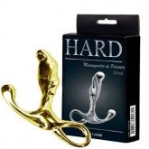 Massageador de Próstata de Metal Dourado - Hard