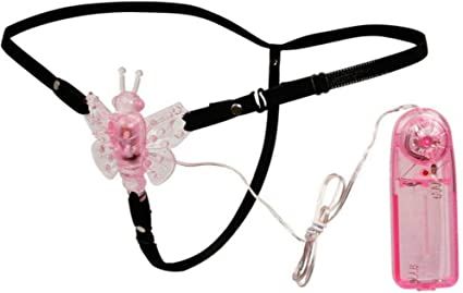 ! ST* ESTIMULADOR CLITORIANO BORBOLETA COM CINTA *