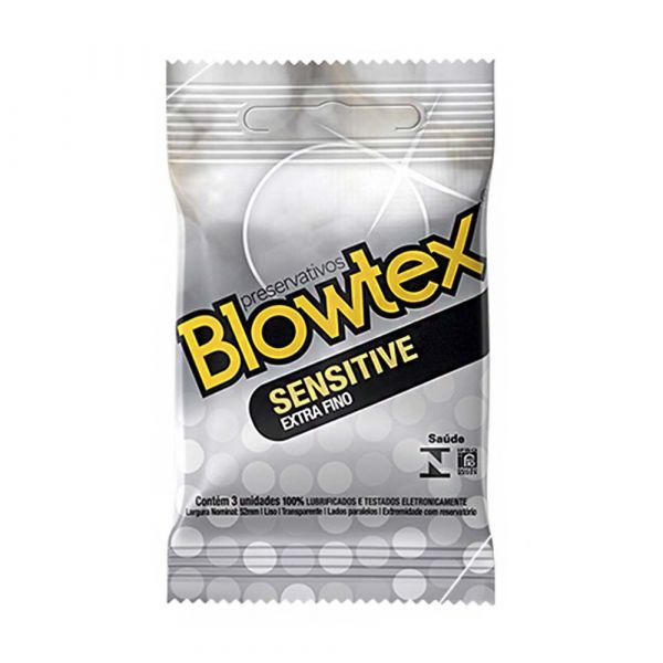 ! ST** PRESERVATIVO SENSITIVE BLOWTEX