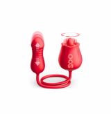!                                                             ST**  VIBRADOR HOT ROSE 2 EM 1 COM APP