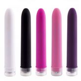!                                           ST**  VIBRADOR PERSONAL TOQUE AVELUDADO 17 X 2,5CM Y/V *