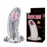 !                                                ST**  CAPA PENIANA MASSAGEADORA COM VIBRO BRAVE MAN