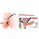 !                               **  (INDISPONÍVEL)  CAPA PENIANA 16CM COM CINTA AJUSTÁVEL E VIBRADOR