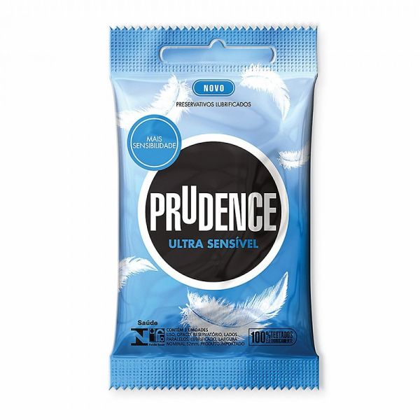 ! ** (INDISPONÍVEL) PRESERVATIVO ULTRA SENSÍVEL PRUDENCE