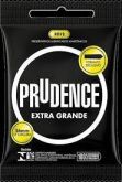 !                                            ST**  Preservativo Extra Grande Com 3 Unidades Prudence