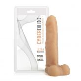 !                   ST**  Prótese em Cyber Skin Articulado - Saturno com escroto - 17,5x3,5 cm A/E *