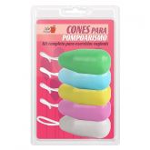 Jogo com 5 Cones para Pompoarismo