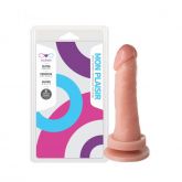(INDISPONÍVEL) PRÓTESE MACIÇA REALÍSTICA COM VENTOSA 16 X 3,5CM AH182