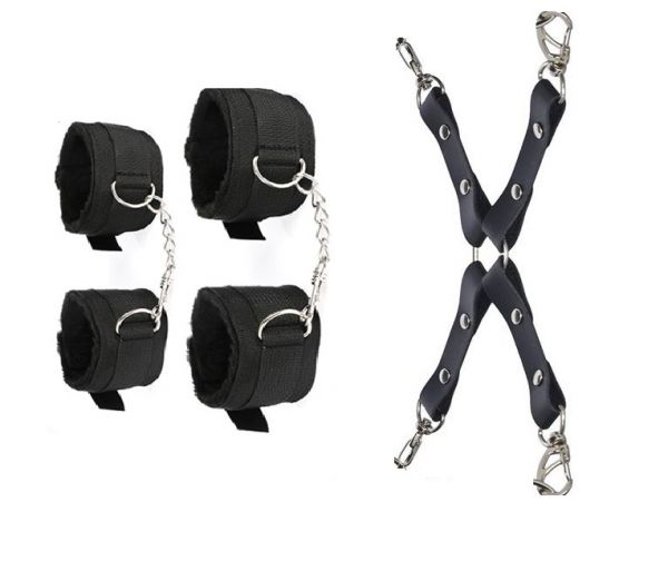 ! ST** KIT BRACELETE E TORNOZELEIRA PELÚCIA