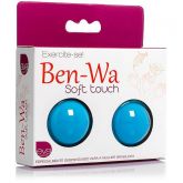 z(INDISPONÍVEL)Ben-Wa, para exercícios vaginais - em Soft Touch - Azul