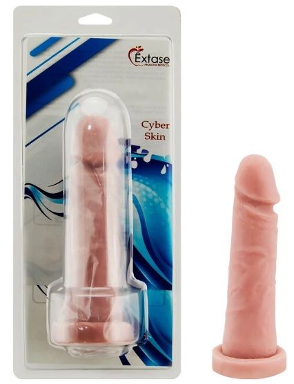 (INDISPONÍVEL)PROTESE MACIÇA CYBER SKIN 16,5X3,5 CM ÊXTASE