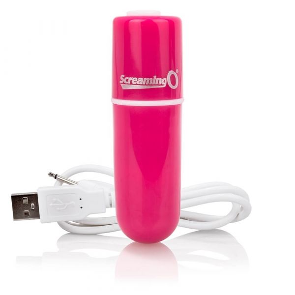 z(INDISPONÍVEL)Vibrador Bullet Recarregável