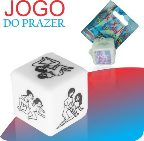 ** (INDISPONÍVEL) Dado - Jogo do Prazer Chaveiro