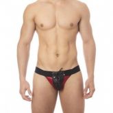 (INDISPONÍVEL)! JOCK SADO VERMELHO ILHOS VERMELHO C/ PRETO