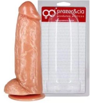 ! ST** Prótese Maciça Com Ventosa 17,7 X 4,9 cm HUMILDE PEQUENO P/C *