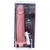(INDISPONÍVEL) PÊNIS COM VIBRADOR 25 X 6 CM HOTFLOWERS AH64