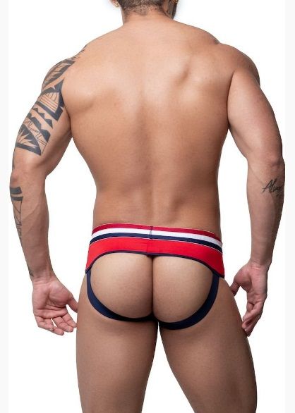 !                                          **  (INDISPONÍVEL)  CUECA VERMELHA FRENTE SLIP COSTA JOCK