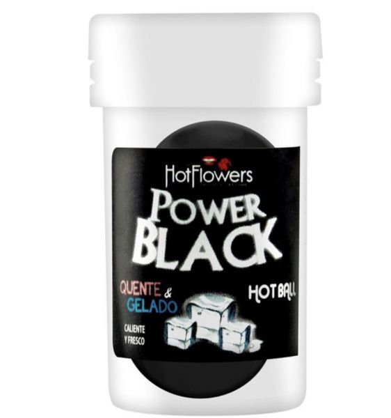 ! ST**HOT BALL POWER BLACK H/F *