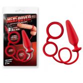 !                                                  ST**  Mens Rover - Plug Anal com Anel em silicone
