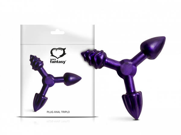 ! ST** PLUG ANAL TRIPLO S/F *