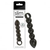 !                                         **  (INDISPONÍVEL)  PLUG ANAL COM ESFERAS EM METAL BLACK *