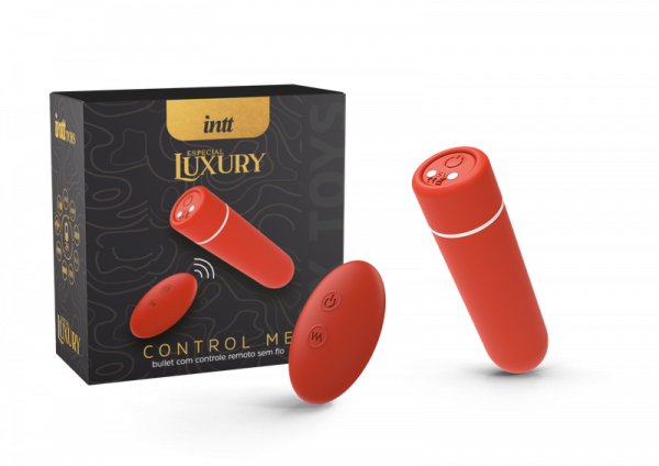 ! ** (INDISPONÍVEL) Control Me Com Controle Vermelho Luxury