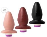!                                             ST**  PLUG ANAL COM VIBRO INTERNO MON PLAISIR 14X5,5CM