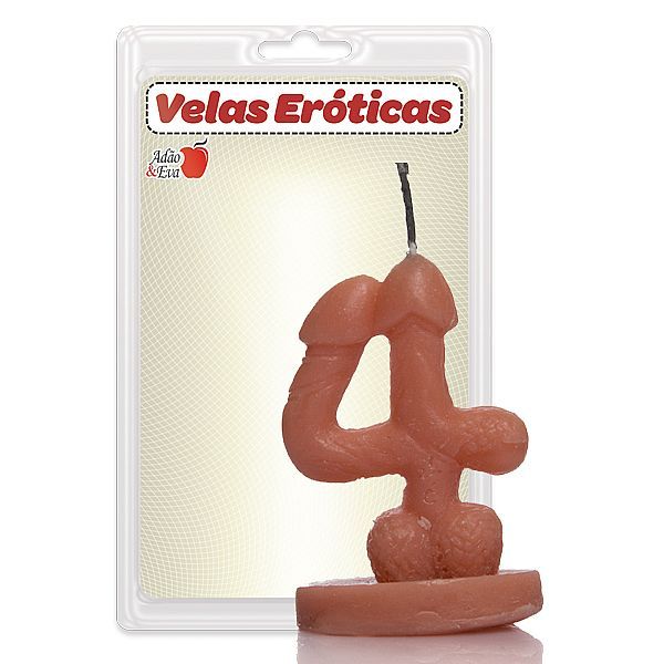 ! ST** Vela formato numero 4 - Quatro