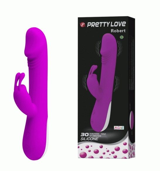 (INDISPONÍVEL) ROBERT- VIBRADOR PRETTY LOVE 30 TIPOS DE VIBRAÇÃO