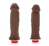 (INDISPONÍVEL )**  PRÓTESE REALÍSTICA 20X4,5 CM COM VIBRADOR