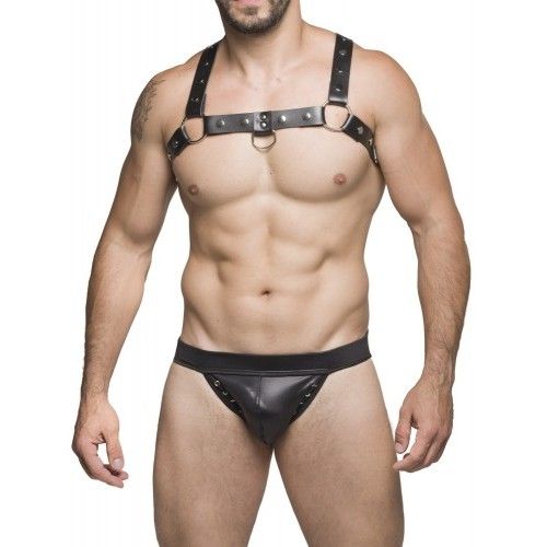 ! ST** JOCK COURO C/ ILHÓS EM V SD *