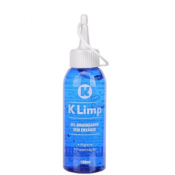 z(INDISPONÍVEL)HIGIENIZADOR EM GEL K LIMP 120ML