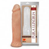 (INDISPONÍVEL)  **PÊNIS REALÍSTICO – 19X3,8CM AH152